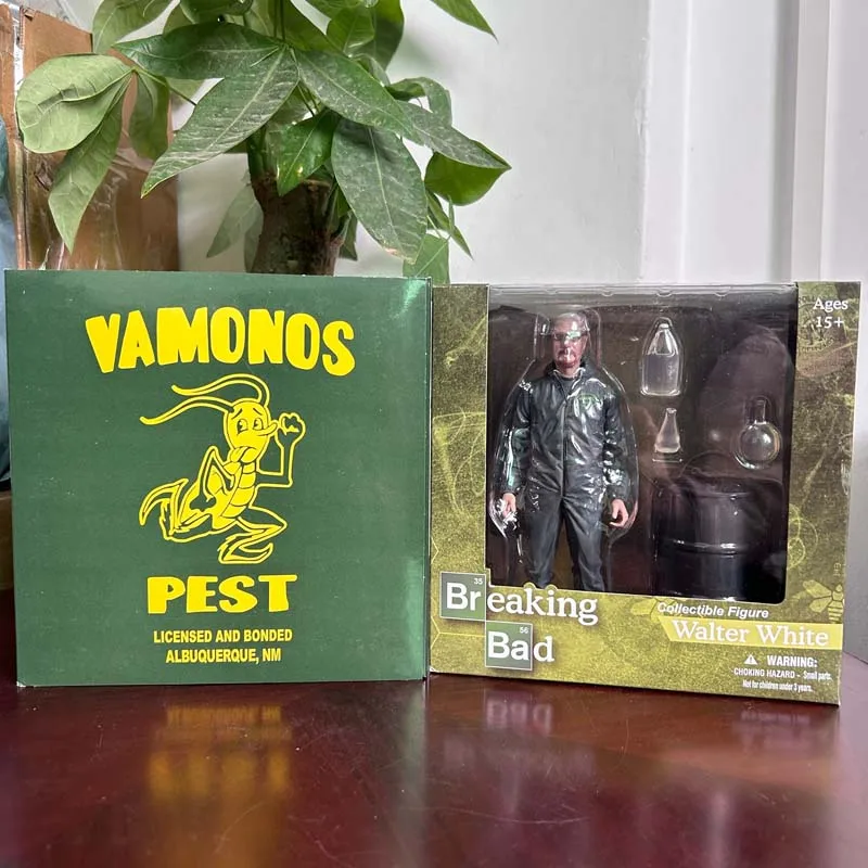 Ant Breaking Bad Vamonos Pest Walter White Action Figure Model Toys Joint Movable Doll Collectible Figure Birthday Present