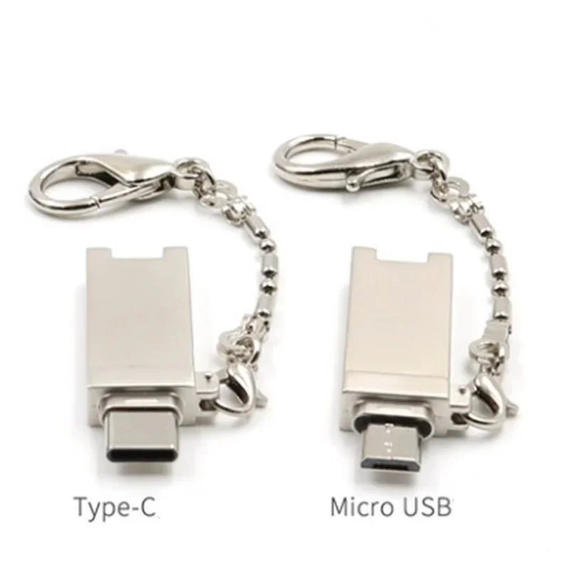 Type C Micro USB OTG Card Reader Mini Pocket Menory Card Adapter Support Micro SD/TF for Xiaomi Laptop Table