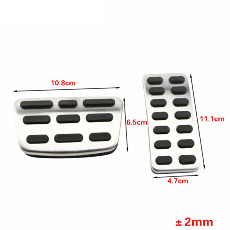 AU33-AT Foot Gas Brake Pedal Pads For Kia K2 Rio Soul Accent Verna IX25