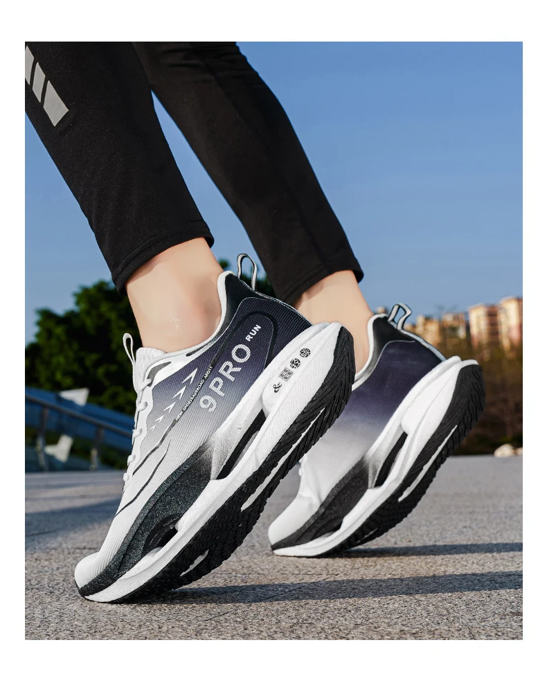 Herren-Sportschuhe, Laufschuhe mit Carbonplatte, Marathon-Sneaker für Herren, Rennschuhe, stoßdämpfende Turnschuhe für Damen – Detail 18