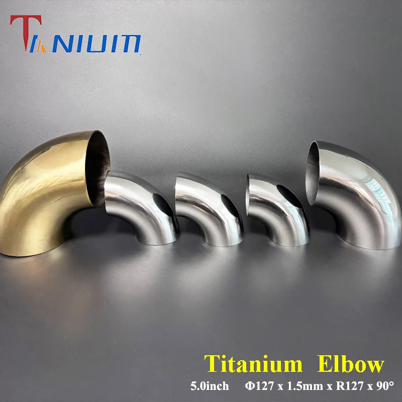 

5 Inch 127mm 1.5mm Thick GRS Exhaust Bend Pipe 90 Degree Curved Tube Elbow for Car