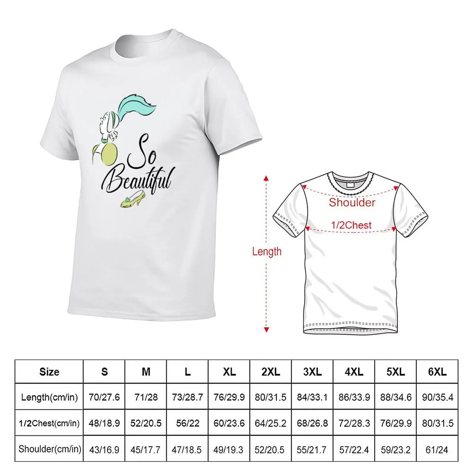 So Beautiful Collection T-Shirt quick drying blanks anime clothes Louboutins mens white t shirts