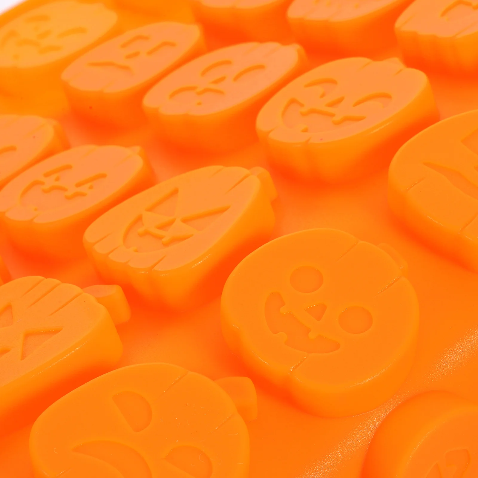 

Pumpkin Mold Chocolate Moulds Round Reusable Shaped Cake Molds Halloween Baking