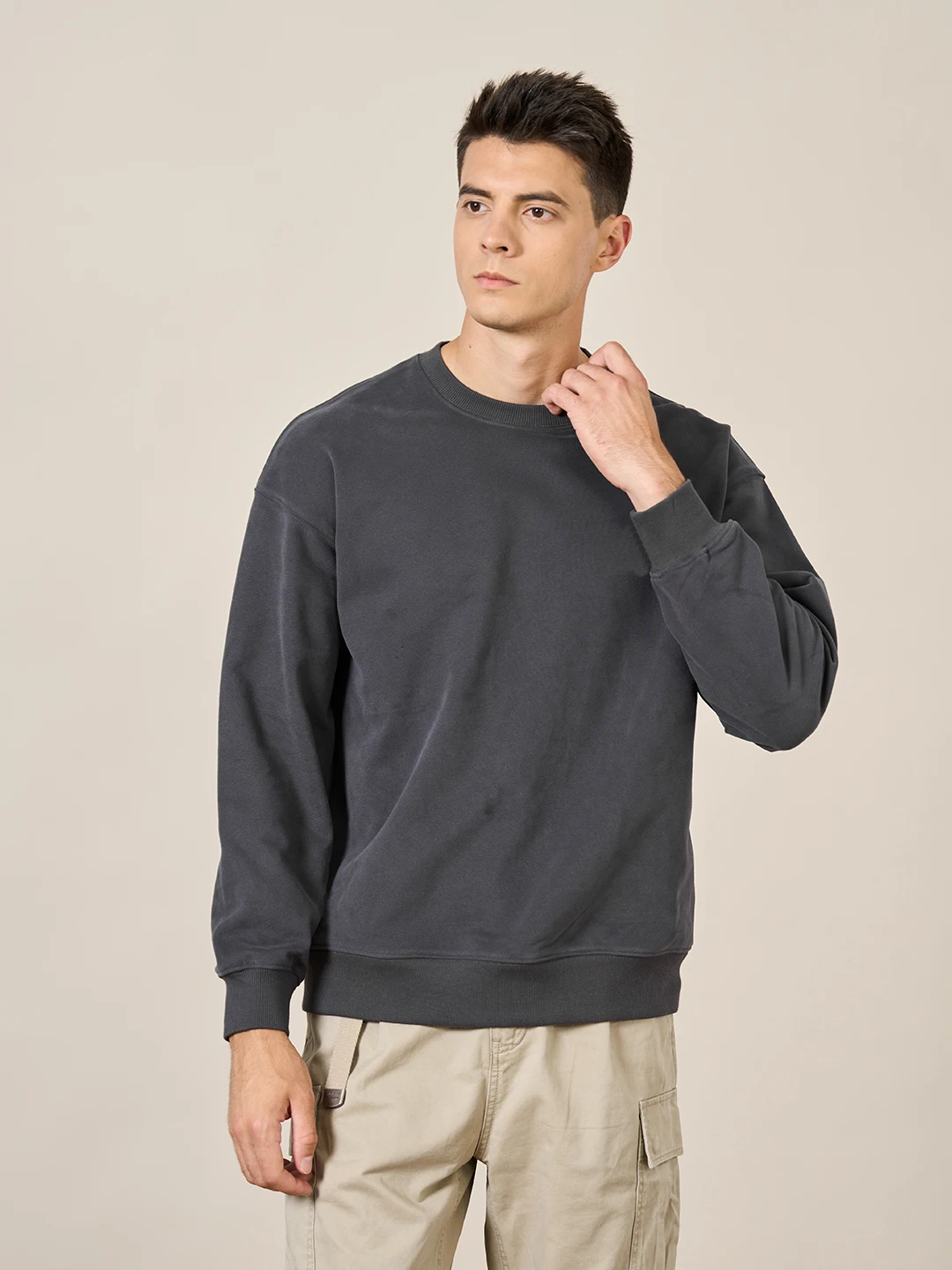 SIMWOOD-Sudadera básica con capucha para hombre, jersey de talla grande de alta calidad, novedad de otoño, 2024