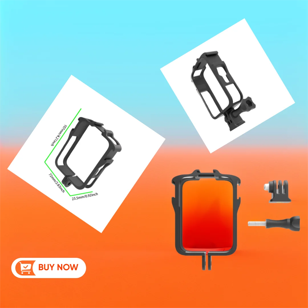 

For DJI OSMO 360 Panoramic Action Camera Plastic Protective Frame - Durable Cover for Enhanced Device Safety