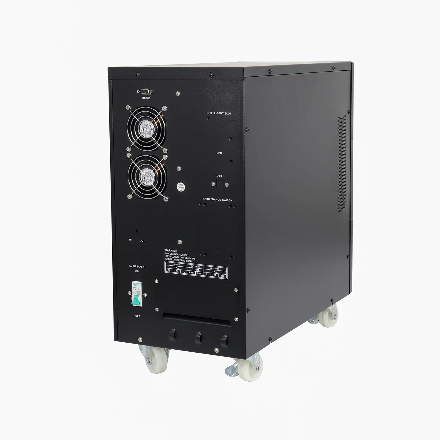 H  Single Phase Online UPS 10 KVA Uninterruptible  Ups  Power Supply  with Built-in Batteries