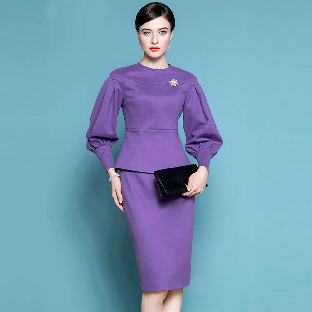 High End Celebrity Temperament Career Suit New Women\'S Autumn Fashion Two Piece Set