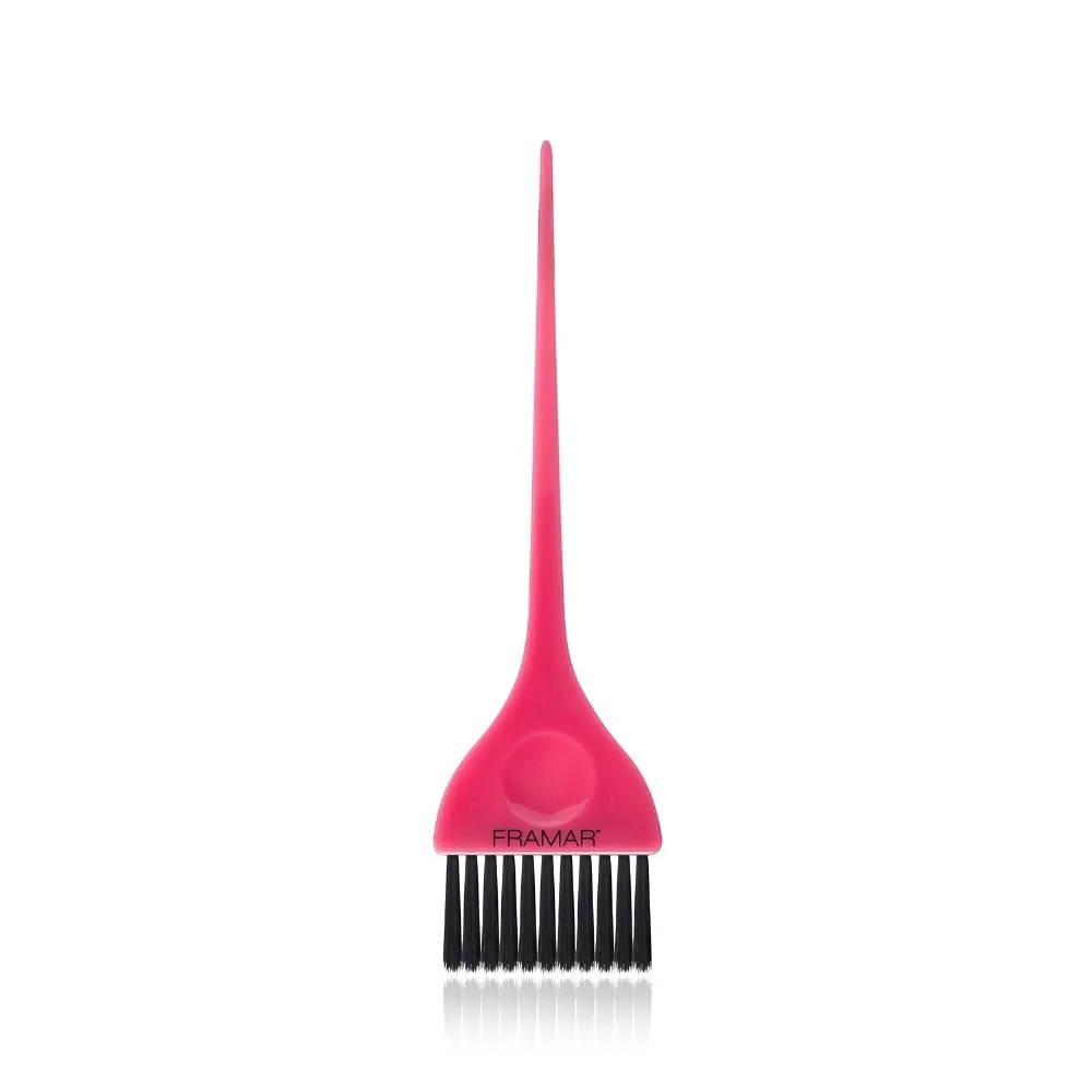 Professional Hair Color Brush Set Salon Hair Dye Applicator Tools Tinting Brushes for Stylists Pink Hair Coloring Brush Kit