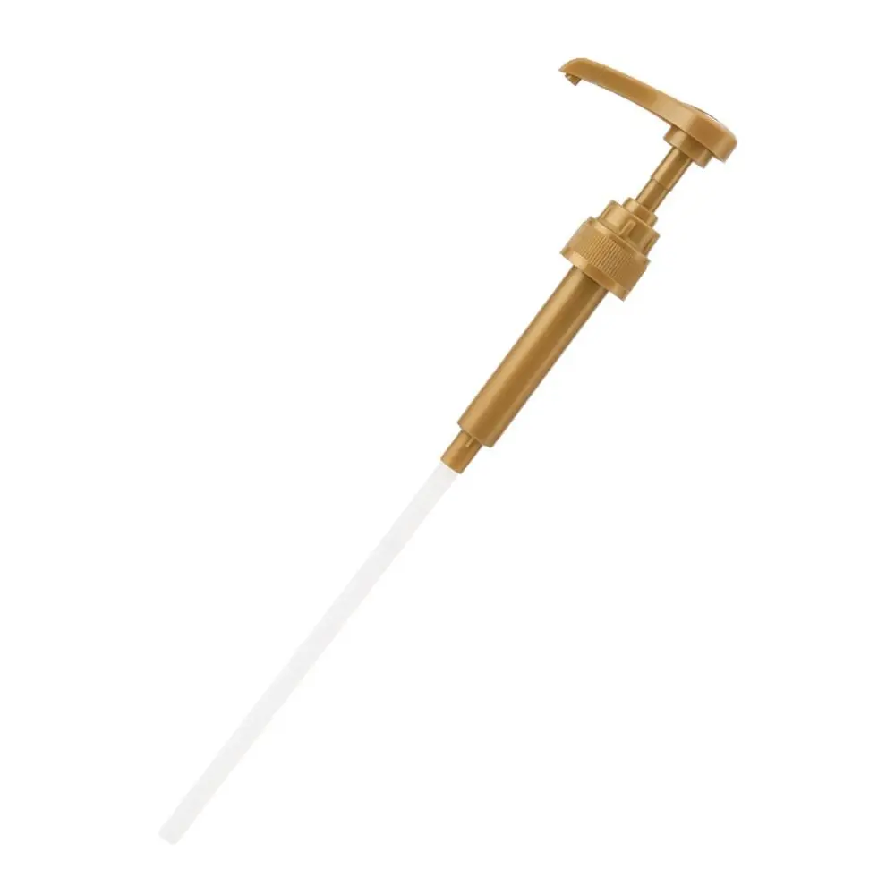 

Новый многофункциональный насос для кофейного сиропа, золотой пищевой пластиковый насос для сиропа, дозатор приправ для сиропа Торани