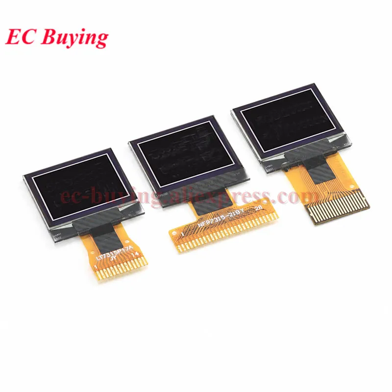 5Pcs/1pc 0.66 inch OLED Display LCD White Bare Screen 0.66