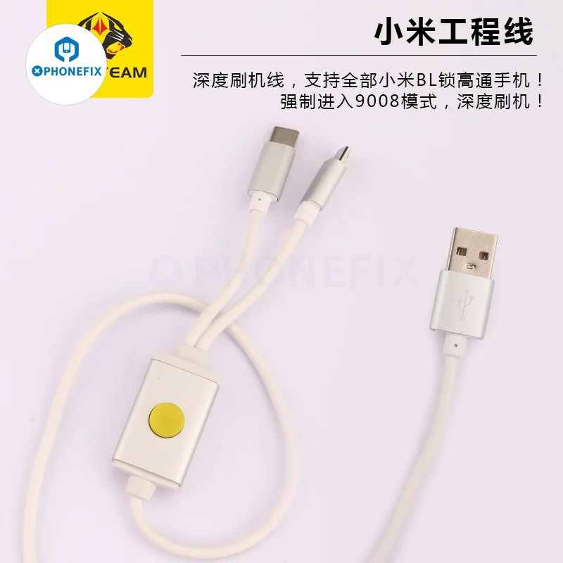 

Кабель OSS W230 Deep Flash 9008 EDL для телефона Redmi Xiaom Qualcomm Micro Type-C, щетка для зарядки, передача данных, инженерная линия