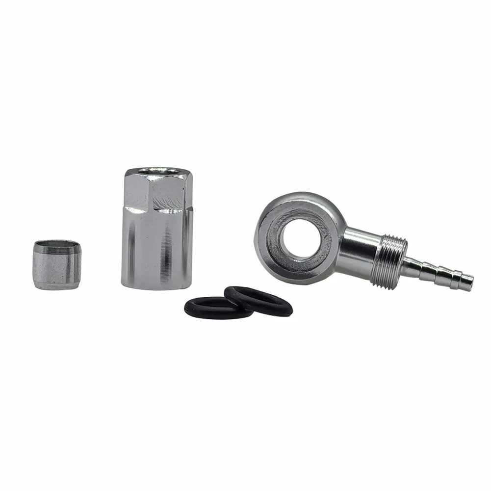 For Banjo Fitting Hydraulic Brake Olive Kit with Hose Connector Insert Nut and Sealing Rings for Bikes For Magura