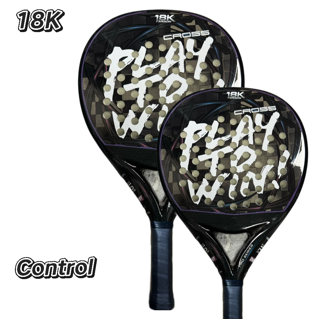 Pala de Pádel 2026, Raqueta de Fibra de Carbono 18k Air Viper de Alta Calidad, Palas de Pádel de Fibra de Carbono 24k 18k Sports