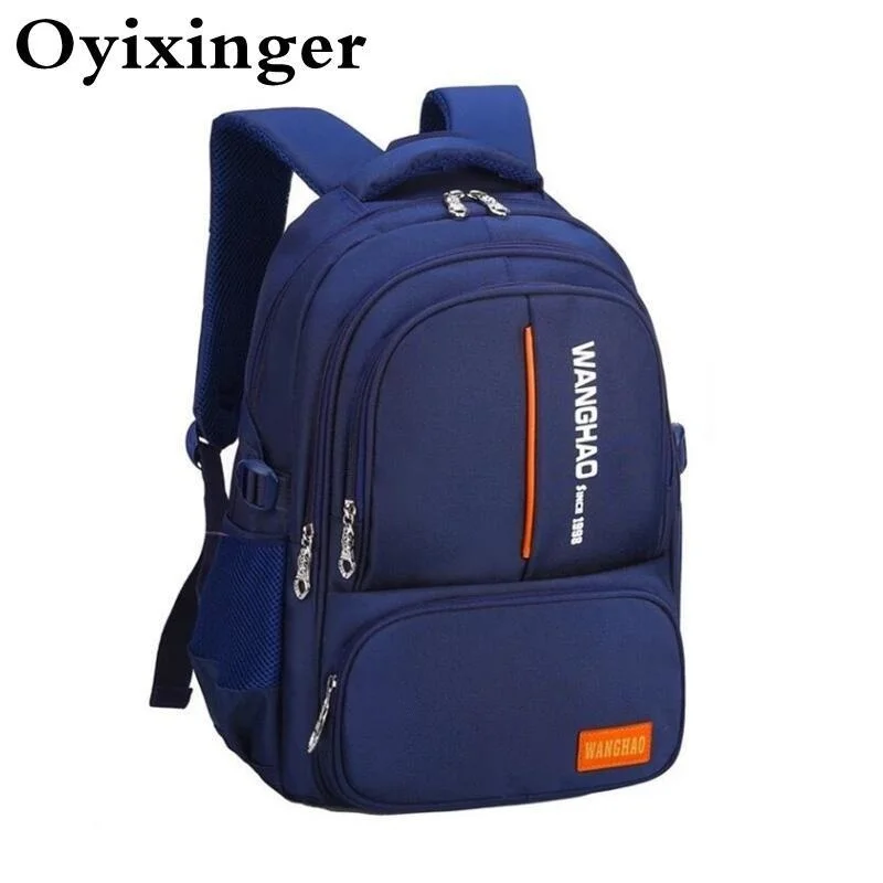 New Schoolbag Suitable For 1m-1.6m Children Orthopedic School Backpack School Bags For Boys Waterproof Backpacks Kids Satchel