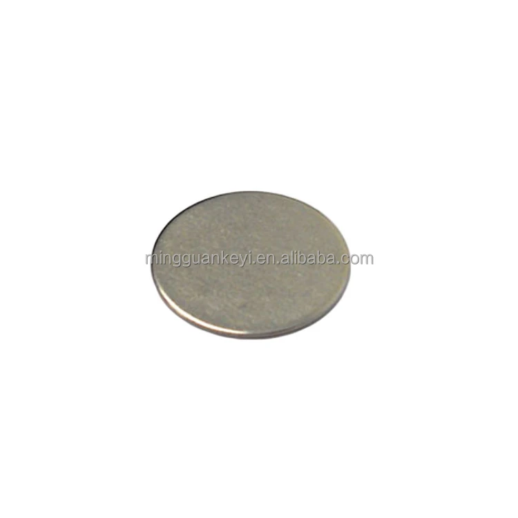 

316 Stainless Steel Spacer for CR2450 Battery (20mm X 1mm)-100-Piece Pack -EQ-CR2450-Spacer316