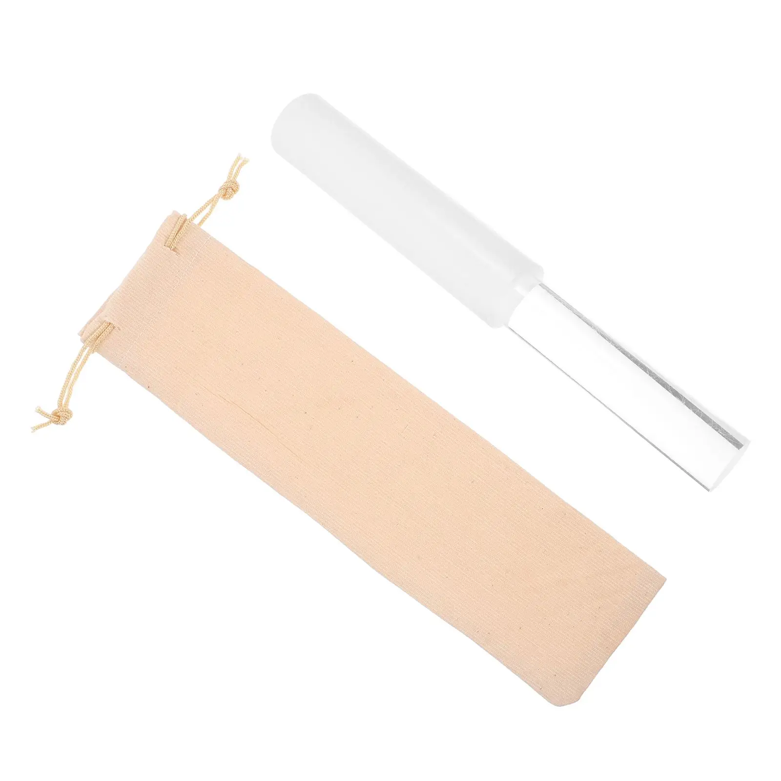 

Acrylic Rod Singing Bowl Striker Clear Stick Meditation Pin Instrument Accessories Mallet Durable Sound Bowl Acrylic