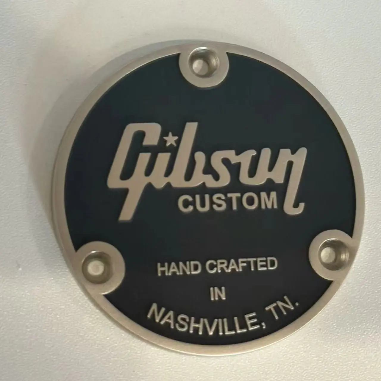 Cubierta de placa trasera de interruptor de palanca de guitarra para Gibson LP Les PaulMETAL piezas de guitarra hechas a mano