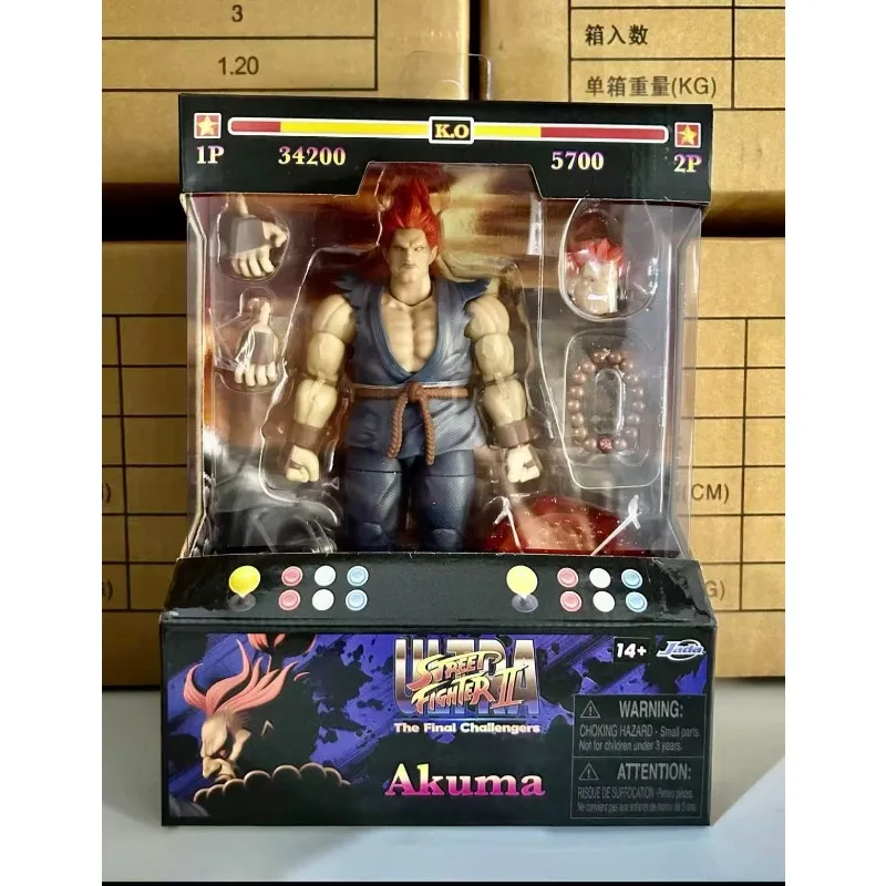 

В наличии: Фигурка Jada Toys Street Fighter Series 1/12 Gouki, модель-кукла, цифровой гаражный набор для сборки