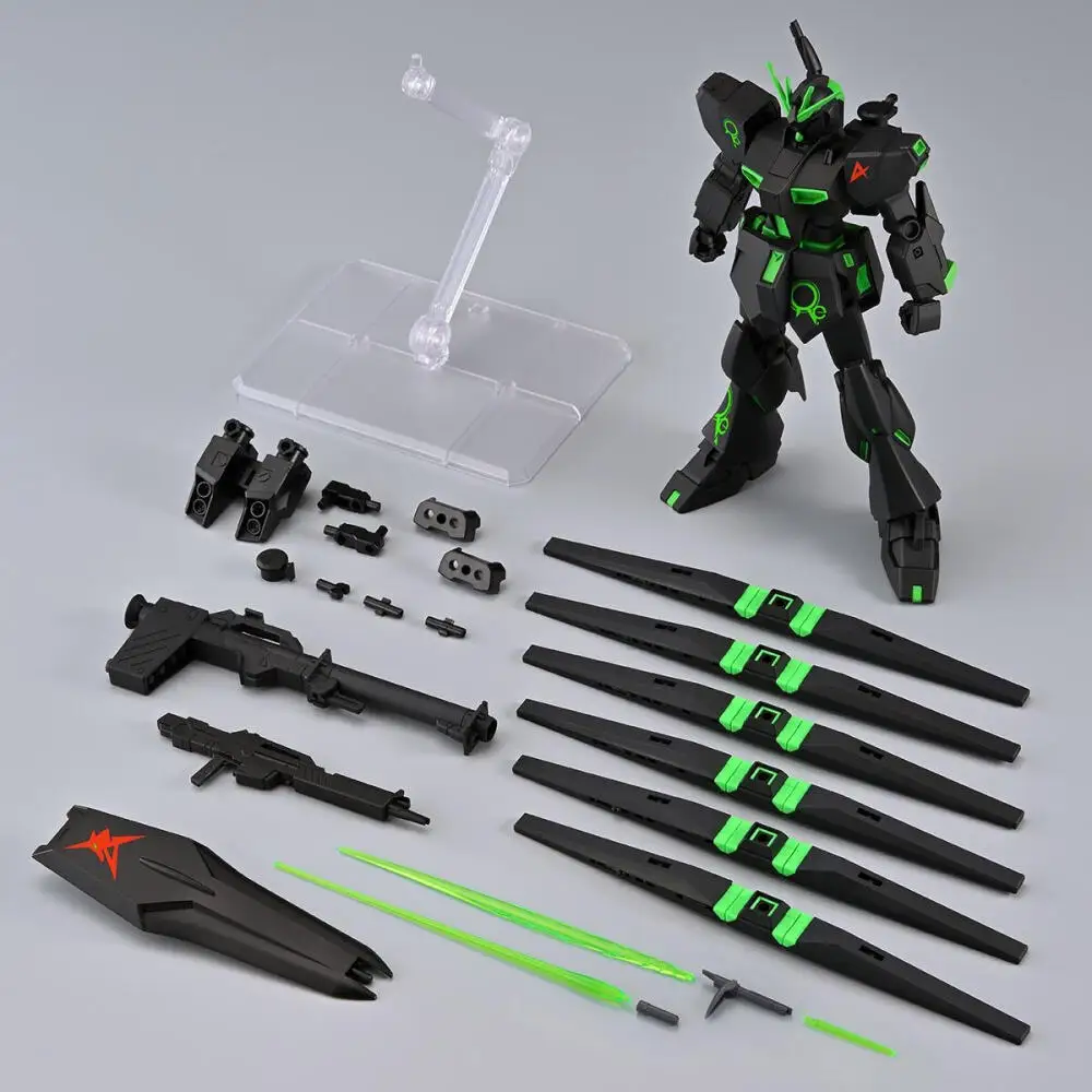 Hot Sale In Stock Bandai ENTRY GRADE Heavy Green Flyer Floating Trunk RX-93 Gundam Figure Anime Model Gift