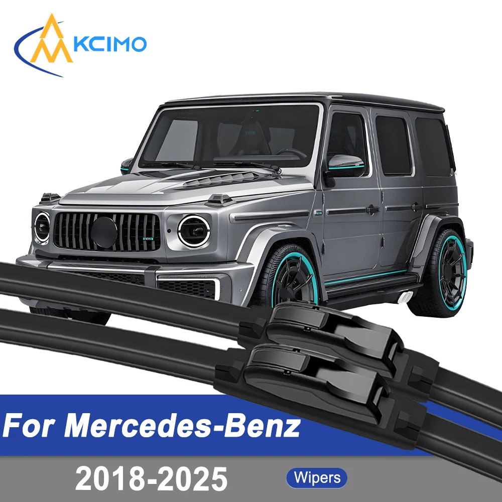 

Premium Rubber Durable Silent Windshield Wiper Blades 2pcs for Mercedes-Benz G-Class Professional W464 2018-2025