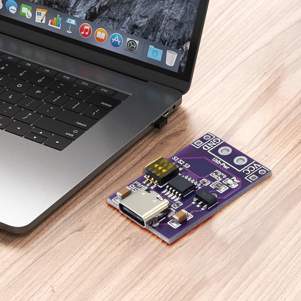 PD/QC/AFC Type-C Fast Charge Trigger Polling Detector PD2.0 PD3.0 To DC USB-PD Notebook Power Supply Change Board Module