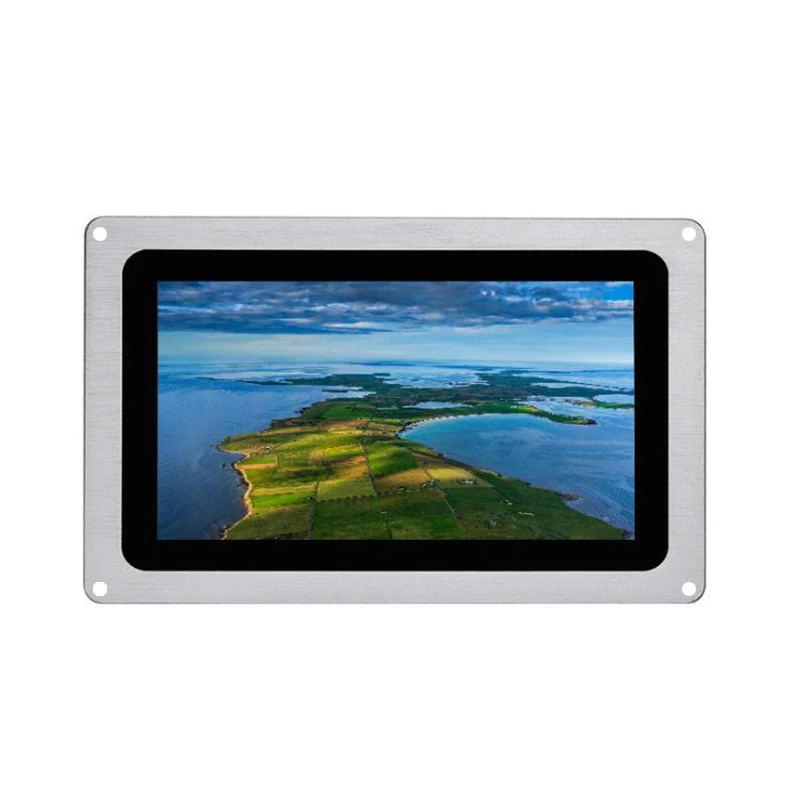 1000cd/m2 sunlight readable 12inch wide screen monitor for Water waste water treatment