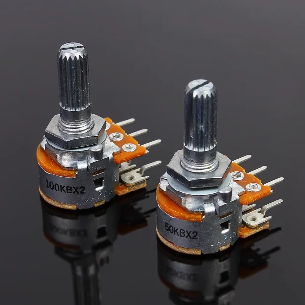 Original ALPS RK16 Double potentiometer 20mm RK16