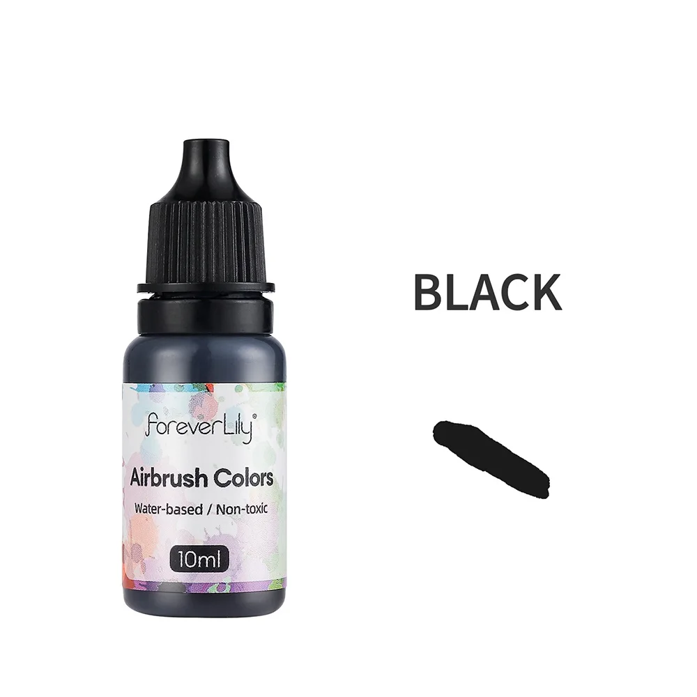 12 stücke Nagellack Farbe Airbrush Nagel Tinte Verwenden Für Airbrush Spritzpistole Farbe Malerei Schablone, Der Hohl Muster Nail art werkzeuge – Detail 19