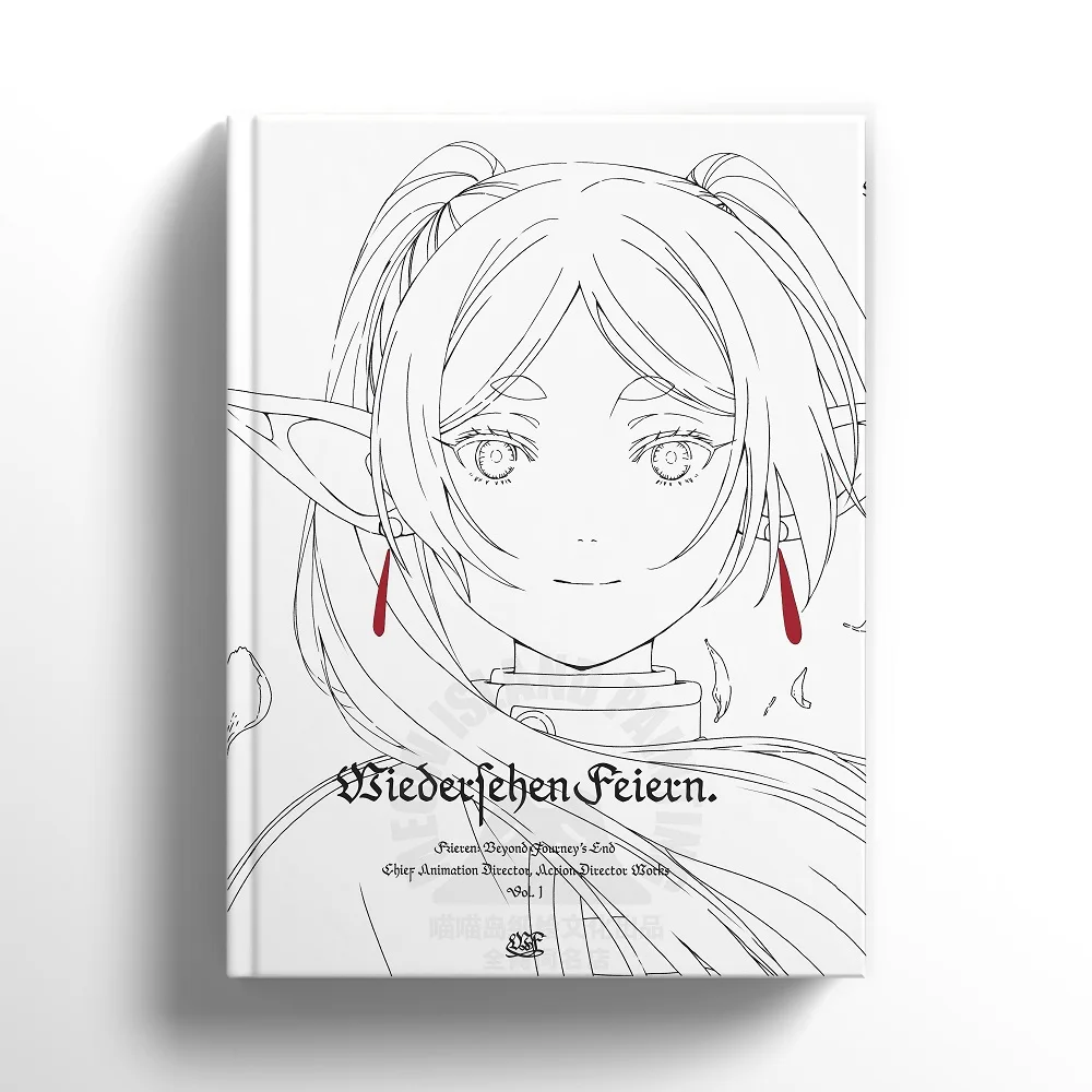 

Frieren: Beyond Journey's End ambitus manuscripts Character action framing full-color art line drawing album thoughtful gift