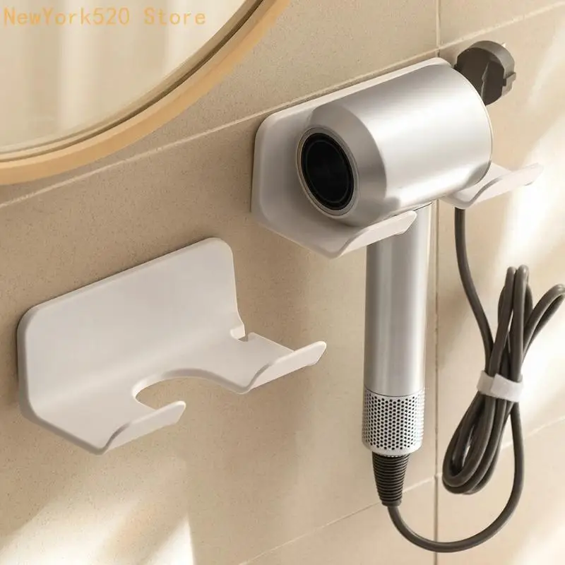 Wall Wall Mounted Rack Hair Dryer Holder Hair Straightener Storage Shelf N84C - Aliexpress Deal
