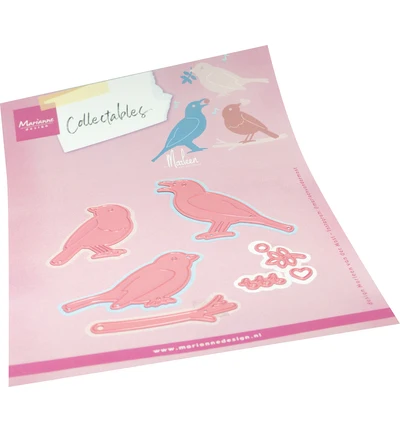 Vertakking Vogel Stempels Stansmessen Plakboek Dagboek Decoratie Sjabloon Embossing Sjabloon DIY Wenskaart Handgemaakt 2025, Nieuw