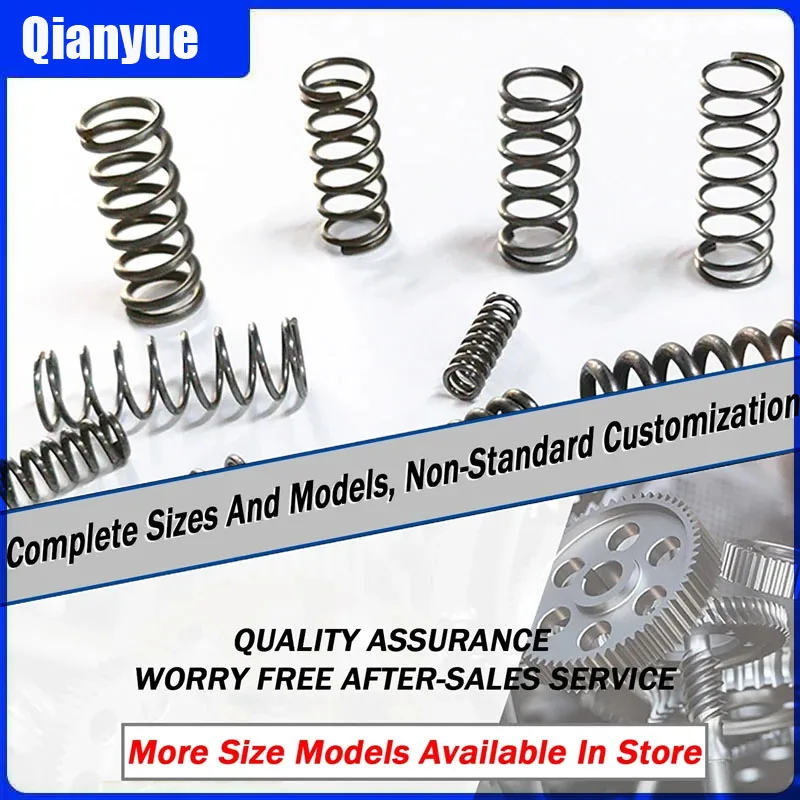 

304 Stainless Steel Spring 0.2/0.3/0.4mm Wire 500pcs/Bag, Precision Coil for Switch/Sensor/Syringe/Auto (High Elasticity