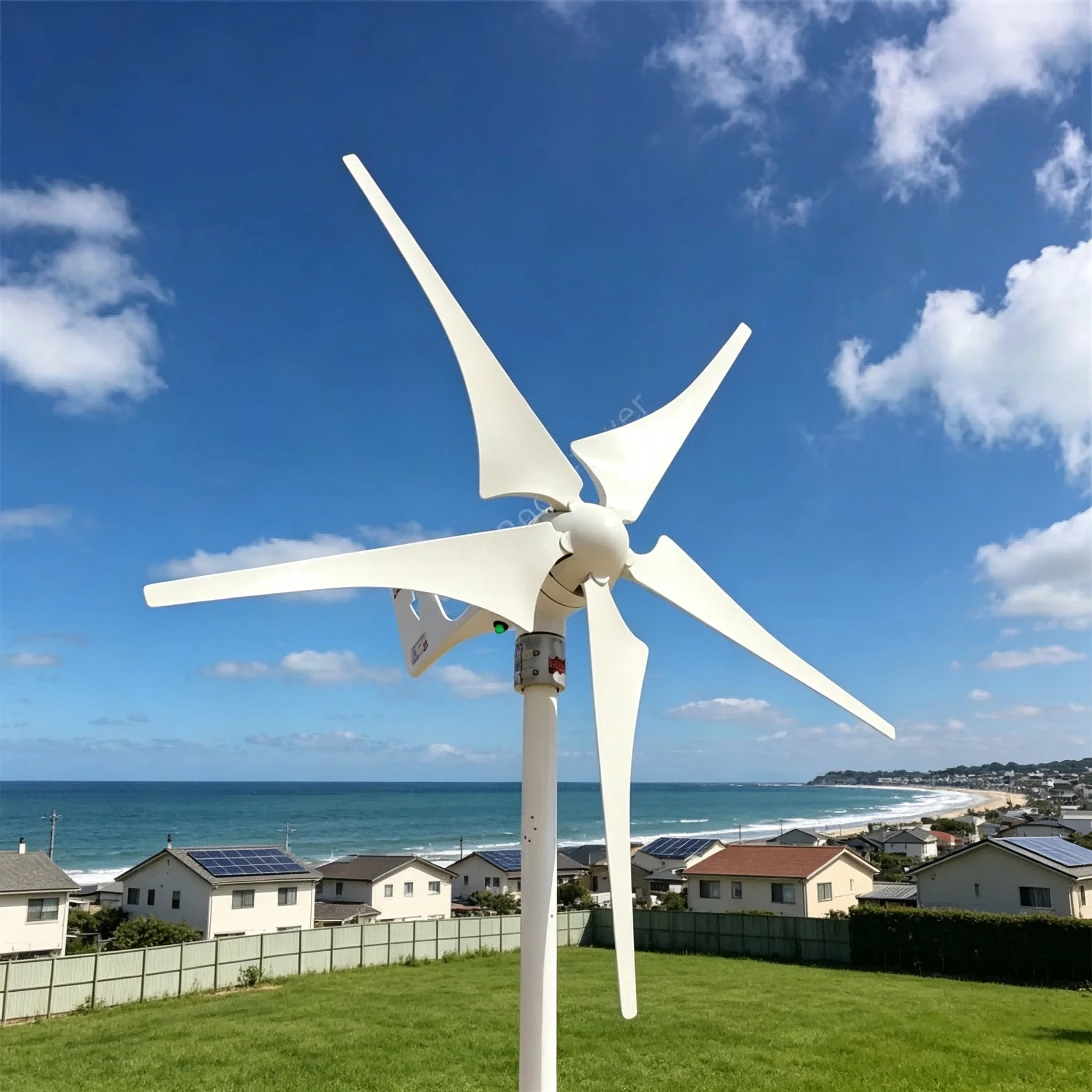600W Wind Turbine Generator With Charge MPPT Controller and Battery Equalizer Household Wind Generator for battery
