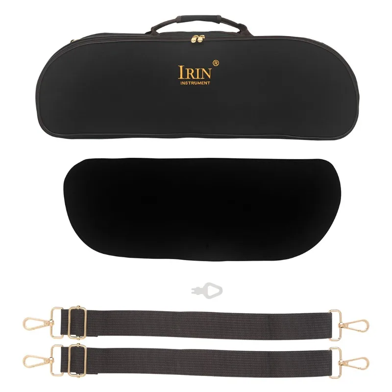 Oxford Cloth Premium Violin Case Portable Shoulders Waterproof Wear-resistant Rounded Violin Hard Case Musical Instrument Box