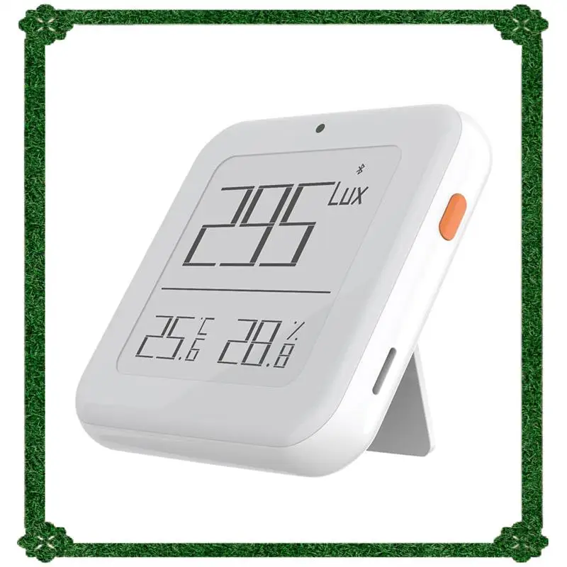 24-Stunden-Lieferung Tuya Smart App Control Thermometer Temperatur Luftfeuchtigkeit Helligkeit Detektor Sensor Bluetooth Mesh Smart Licht