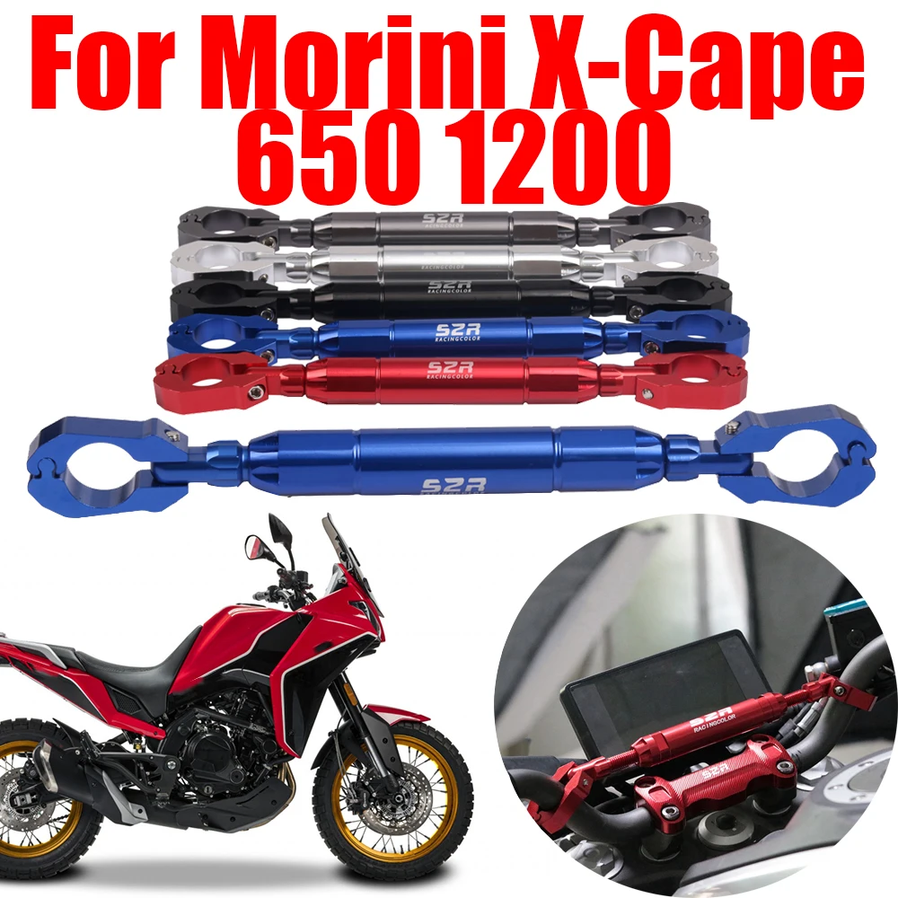 For Moto Morini X-Cape 650 1200 XCape 650 Accessories Strengthen Balance Bar Handlebar Crossbar Mobile Phone Navigation Holder