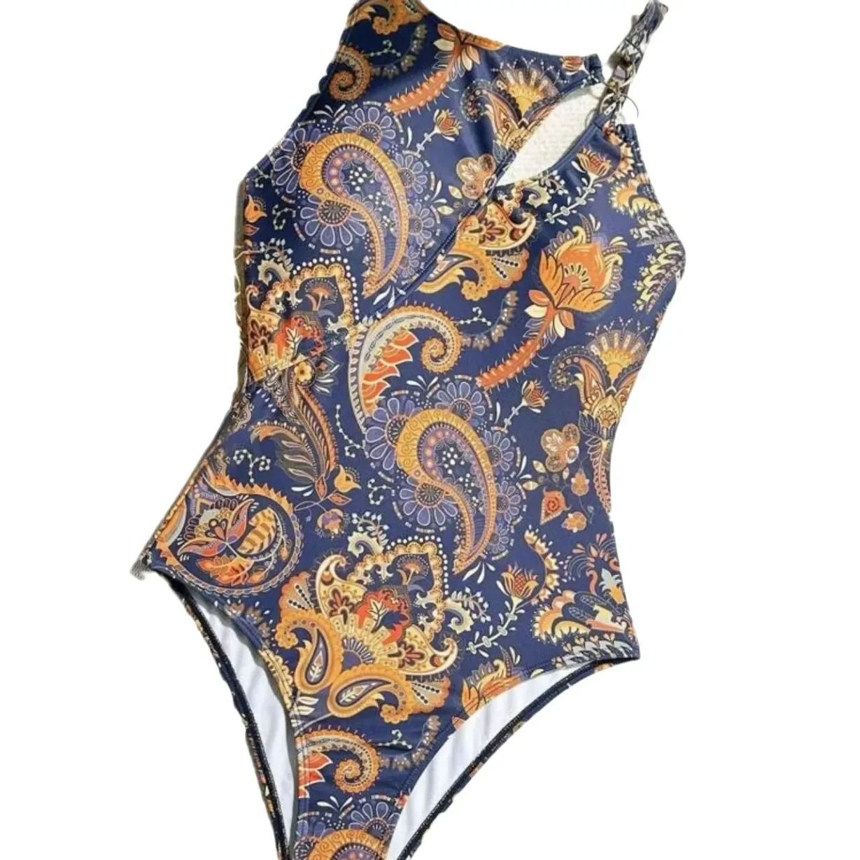 Women Summer Sexy Print Bodysuit Tops Sleeveless Swimwear One Piece Suit Underwear Set Open Back Vest Bodysuit Women Lingerie