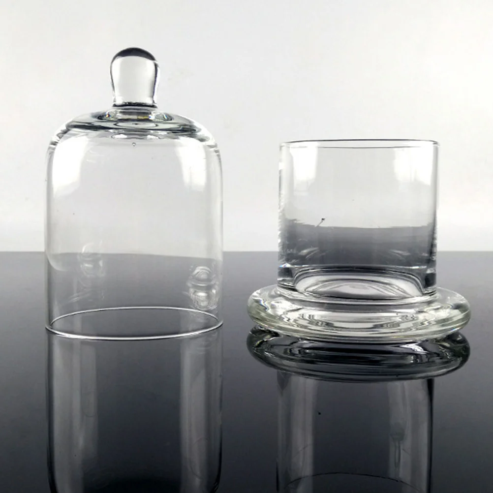 

2Sets Glass Holder Elegant Decorative Cup for Home Party Wedding Romantic Atmosphere Mood Enhancing Relaxation