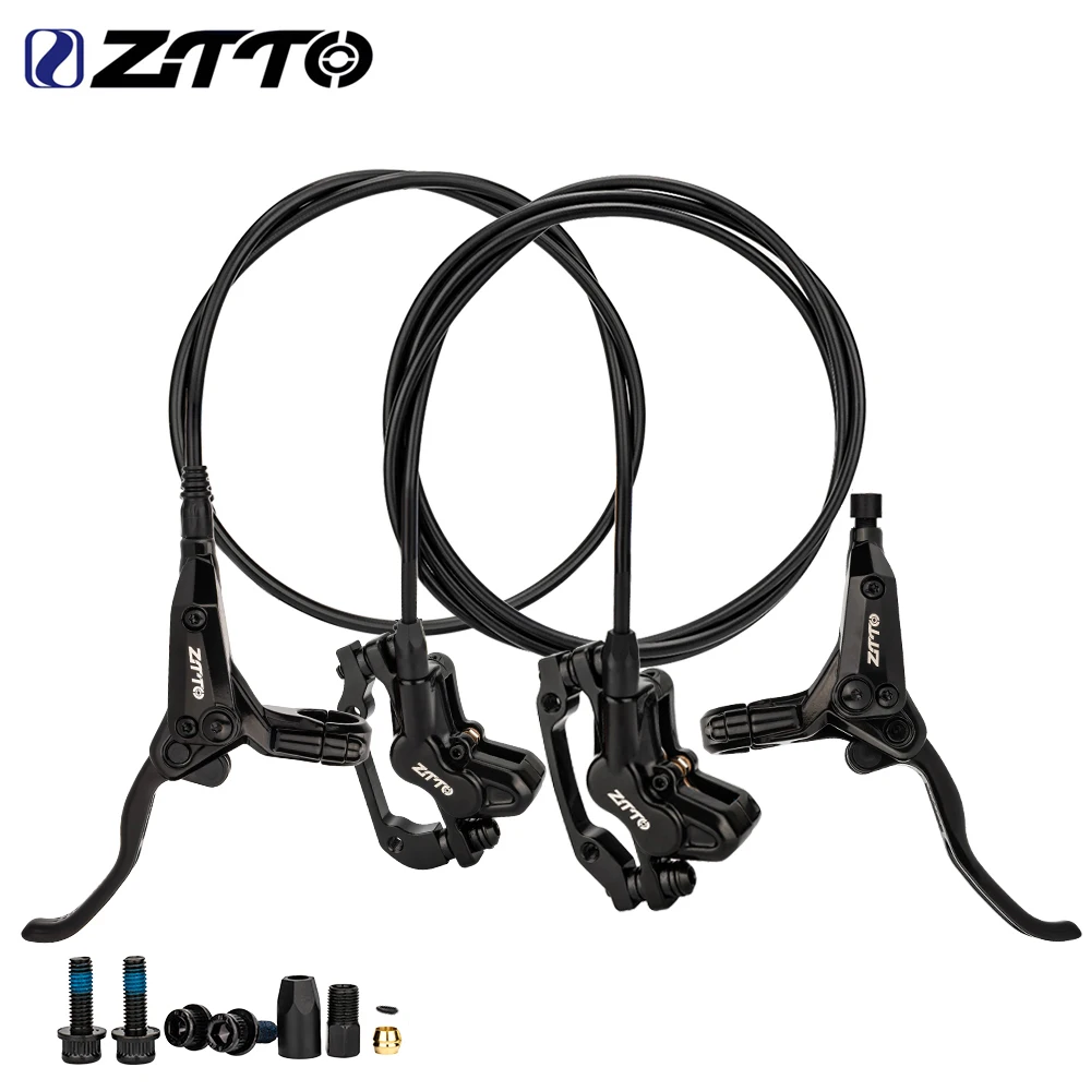 ZTTO MTB 4 Pistons Bicycle Hydraulic Disc Brake Full Metal Pad Rotor Calipers AM Enduro DH Mountain Bike Oil Brakes