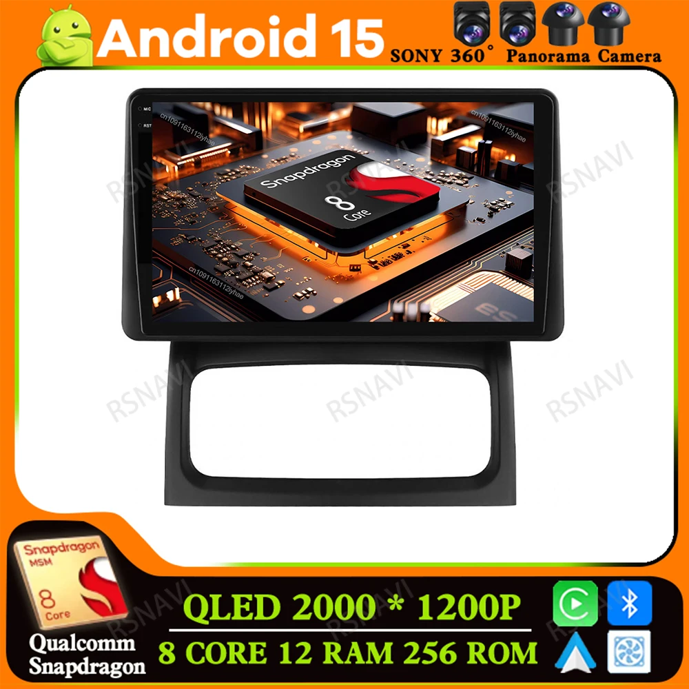 

Android 15 for Renault Clio 2 BB CB 2001 - 2012 Viedo Player Navigation GPS Car Radio 5G WIFI Qualcomm Multimedia QLED BT AUTO