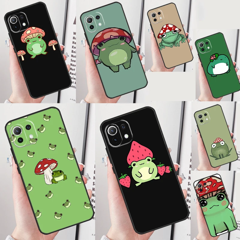 Mushroom Frog Carto… - image