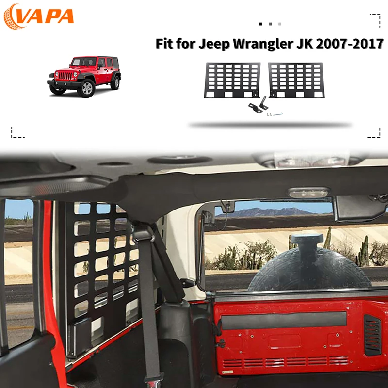 

Tail Box Expansion Rack Shelf Cargo Metal Carrier For Jeep Wrangler JK 2007-2017 4-Door version Car accessories