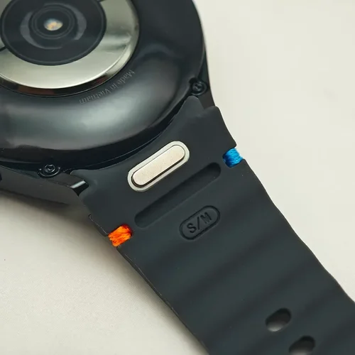 Imagen 2 del producto Correa de silicona Original sin huecos de ajuste rápido para Samsung Galaxy Watch 7 6 5 4 40mm 44mm pulsera 5Pro 45mm 6Classic 43mm 47mm