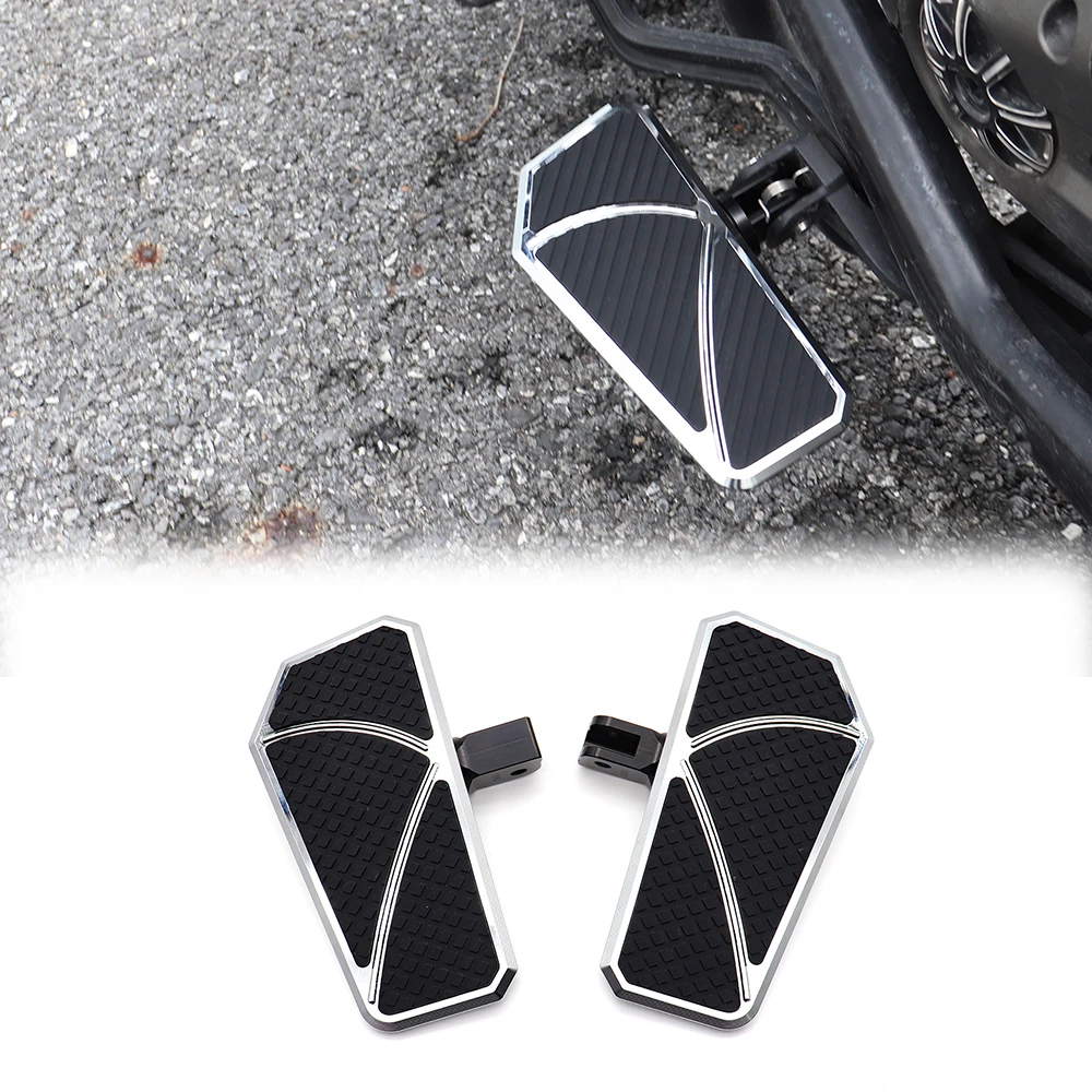 

Motorcycle Front Widened Footrest Pedal Enlarged Footrest Foot Pedals Front and rear pedals FOR Benda dark flag500 dark flag950