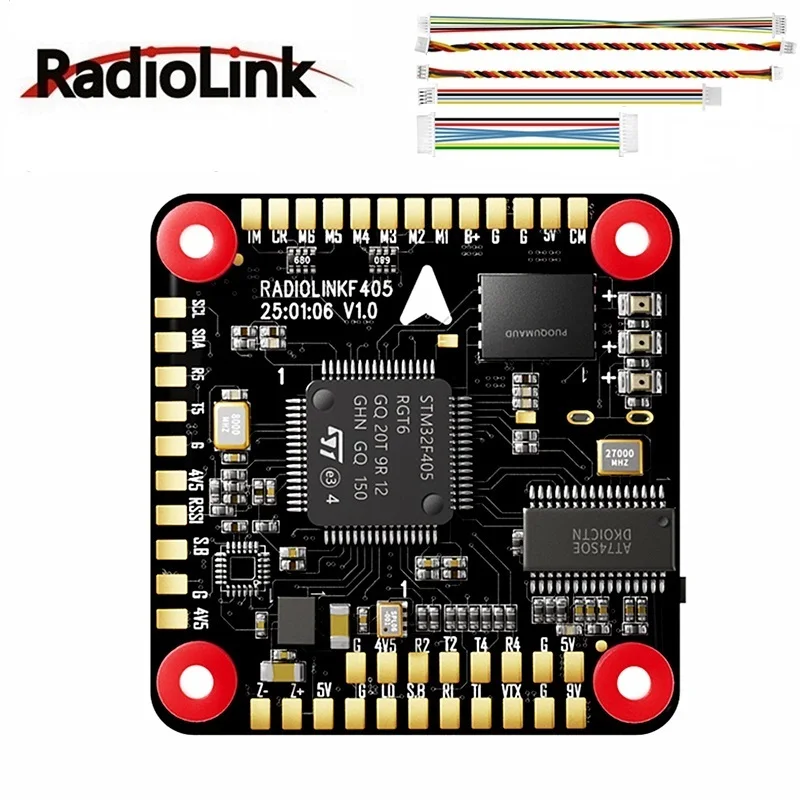 RadioLink F405 Flight Controller Built-in OSD Multi Firmware Betaflight INAV ArduPilot FPV FC for Multirotor Fixed Wing Drone