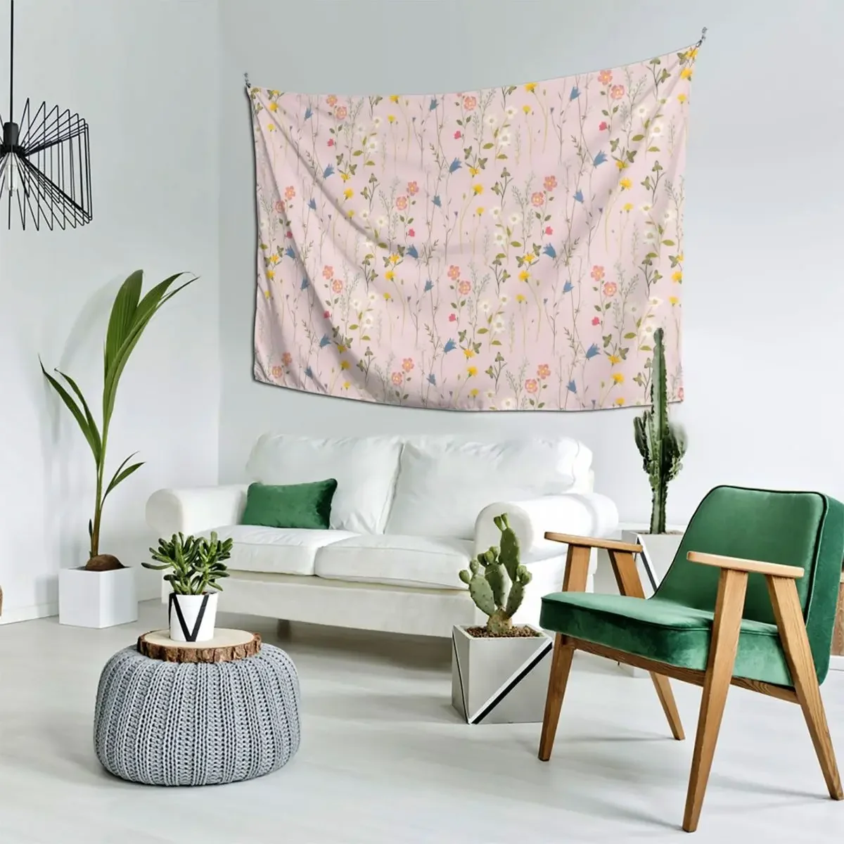 

Dreamy Floral Pattern Tapestry Home Decorations Aesthetic Home Decoration Wall Decor Hanging Tapestry