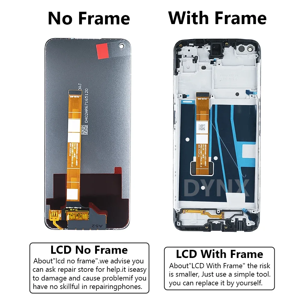 6.5\'\' For Oppo A52 A92 A72 CPH2069 CPH2067 LCD Display Touch Screen Digitizer Assembly Replacement For OPPO A52 LCD