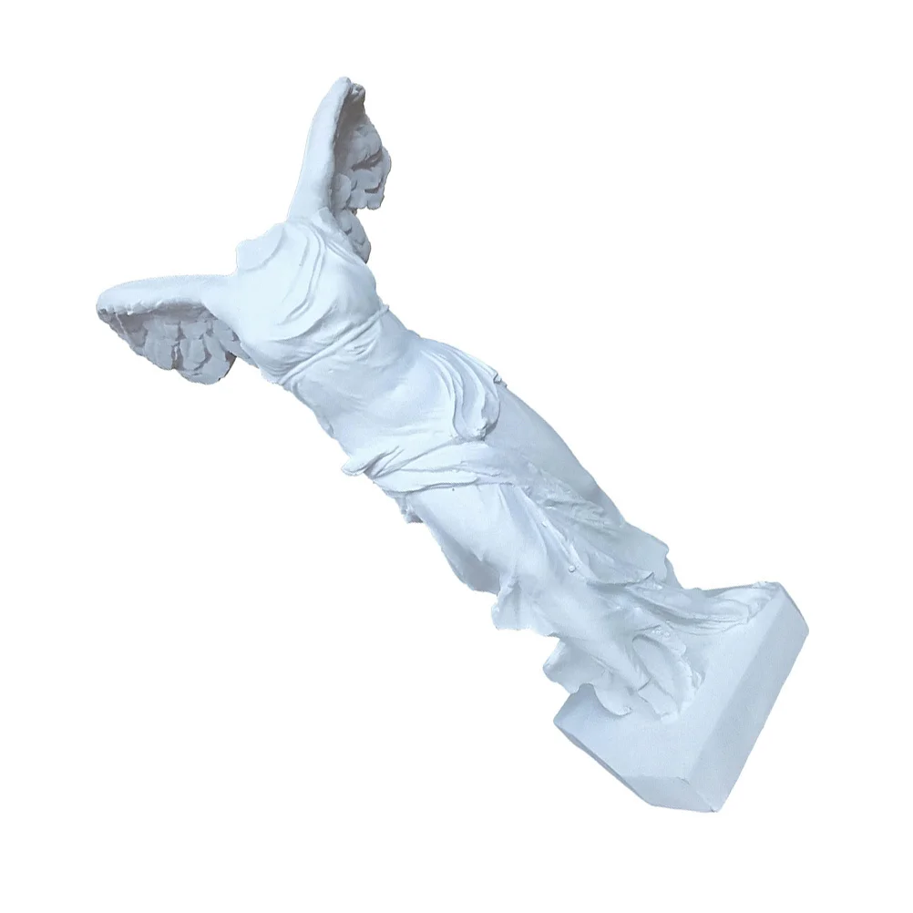

Victory Goddess Statue Resin Full Body Sculpture Scandinavian Design Fine Craftsmanship Home Office Decorative Art Ornament
