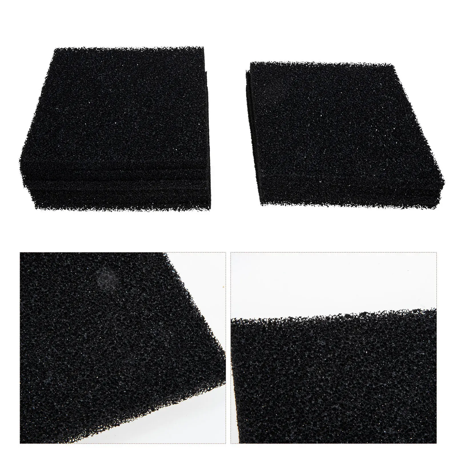 

10Pcs Odor Remover Pads for Trash Can Activated Carbon Deodorizing Filter Litter Box Filtration Accessory Home Office Smell