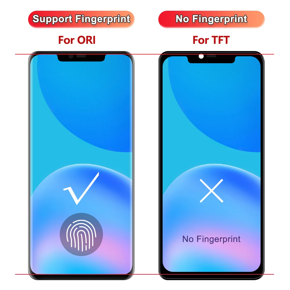For HUAWEI 6.39\'\'Mate 20 Pro For Mate20 Pro LYA-L09 L29 AL00 LCD Display Touch Screen Digitizer Assembly Replacement